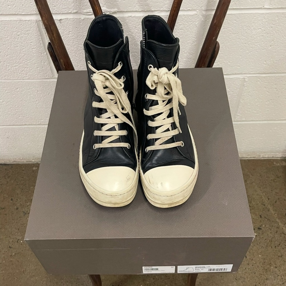 SOLD Rick Owens Ramones Leather